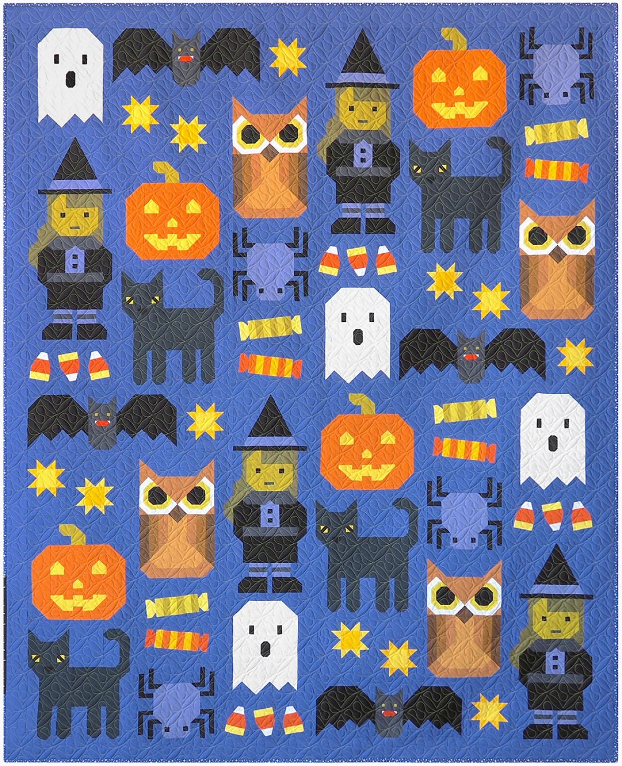 Halloween Quilt Kit Kona Cotton (KITP - 2240 - 21) - Maple Leaf Quilting Company Ltd.