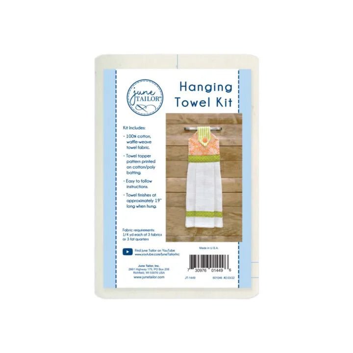 Hanging Towel Sew - By - Number Kit - Maple Leaf Quilting Company Ltd.