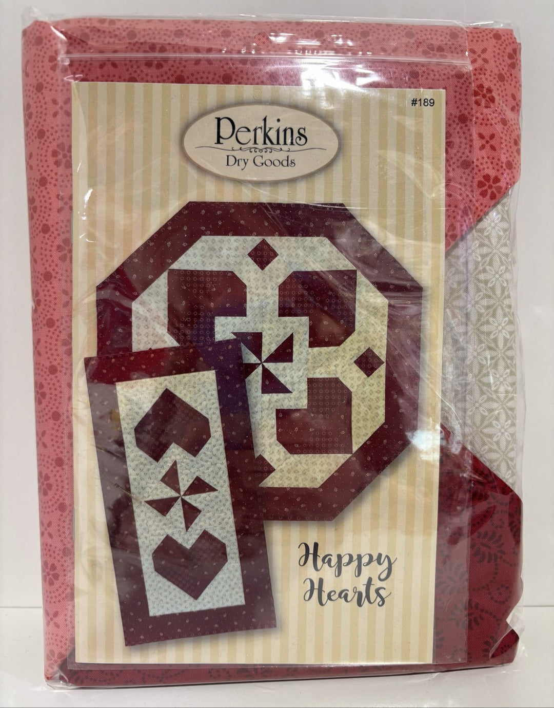 Happy Hearts Topper/Runner Kit - Maple Leaf Quilting Company Ltd.