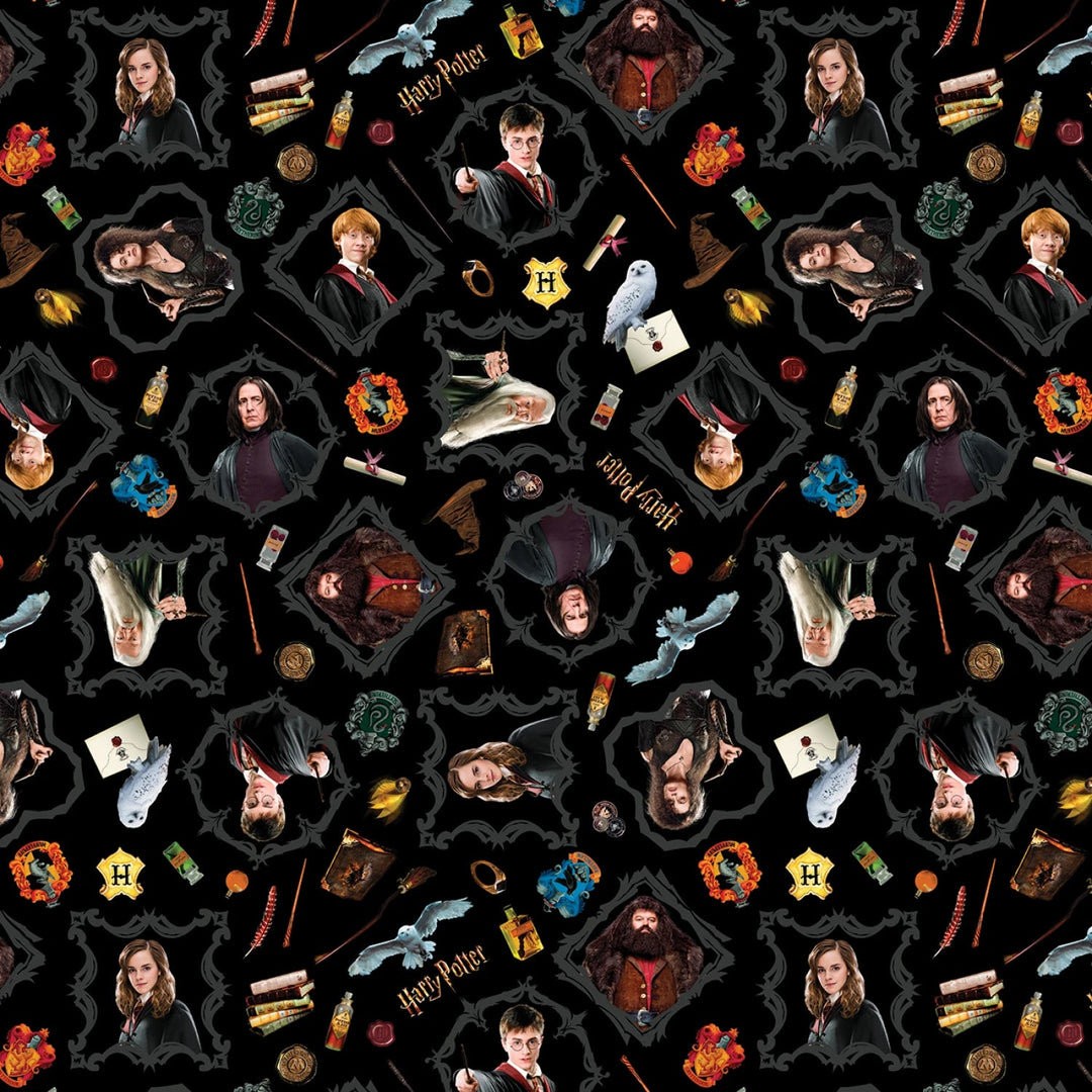 Harry Potter Magic 108” Cotton (15220WB - 12) - Sold in UNITS of 1/4 metre - Maple Leaf Quilting Company Ltd.