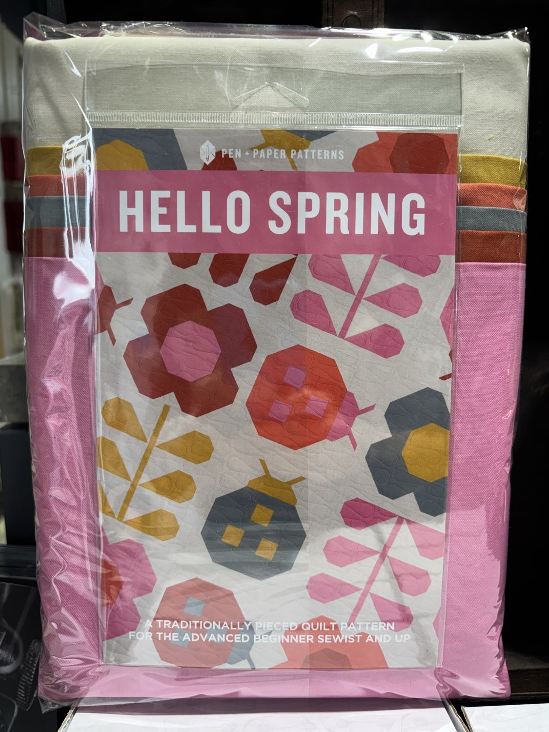 Hello Spring Quilt Kit - Maple Leaf Quilting Company Ltd. kit meta-non ...