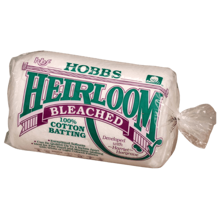 Hobbs Heirloom Bleached 100% Cotton Batting - King Size - Maple Leaf Quilting Company Ltd.