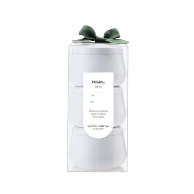 Holiday Candle Gift Set - 3 x 3.5oz Candles - Maple Leaf Quilting Company Ltd.