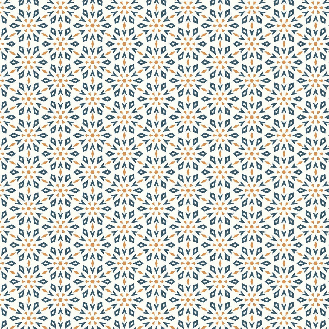 Holly Jolly Calico - Ecru Geometric 4" | 44"/45" Cotton - Maple Leaf Quilting Company Ltd.