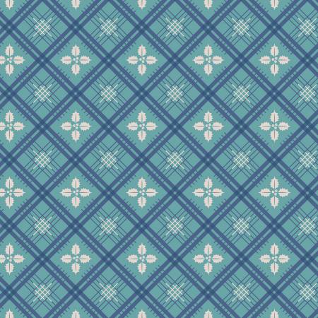 Holly Raindrop Home Town Holiday 108" Cotton (WB14927R - RAINDROP) - Sold in UNITS of 1/4 metre - Maple Leaf Quilting Company Ltd.
