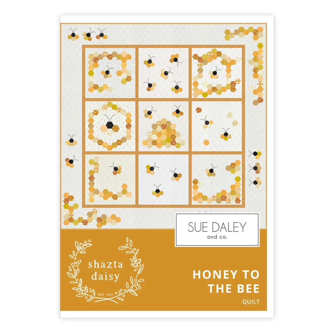 Honey to the Bee Quilt Pattern (PSDCO - HONEY) - Maple Leaf Quilting Company Ltd.