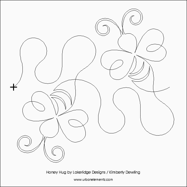 Honey Hug  - 9” Paper Pantograph