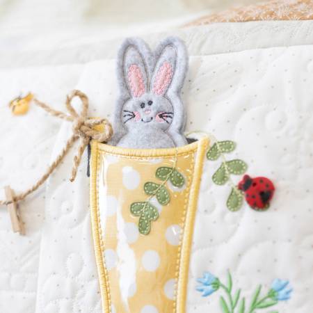Hoppin' Down the Bunny Trail Embroidery Pattern - Maple Leaf Quilting Company Ltd.