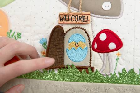 Hoppin' Down the Bunny Trail Embroidery Pattern - Maple Leaf Quilting Company Ltd.