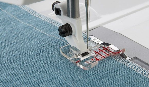 Husqvarna Viking Clear Seam Guide Foot (Machine Group 1 - 8) - Maple Leaf Quilting Company Ltd.