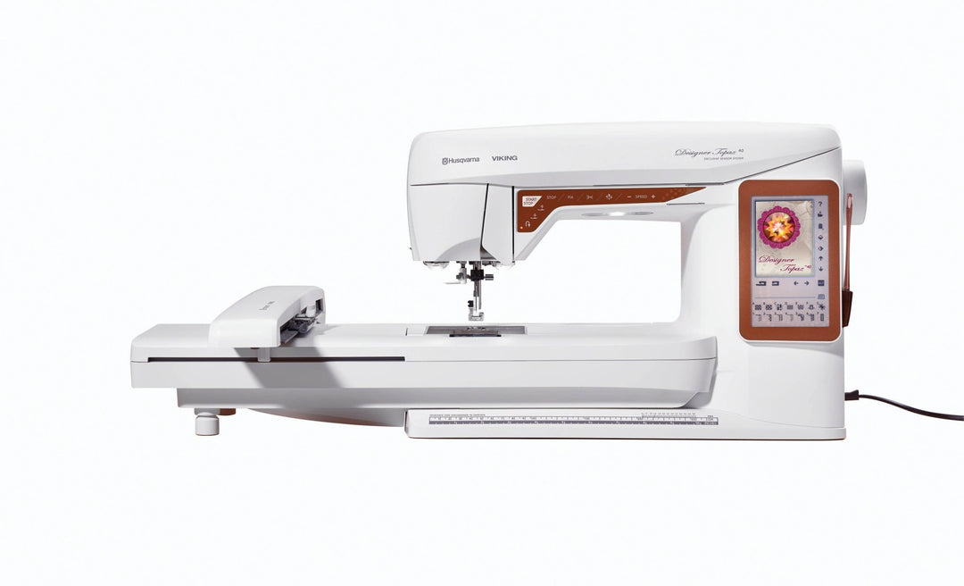 Husqvarna Viking DESIGNER TOPAZ 40 - Maple Leaf Quilting Company Ltd.