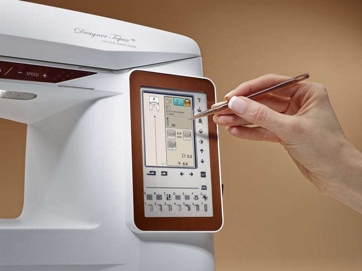 Husqvarna Viking DESIGNER TOPAZ 40 - Maple Leaf Quilting Company Ltd.