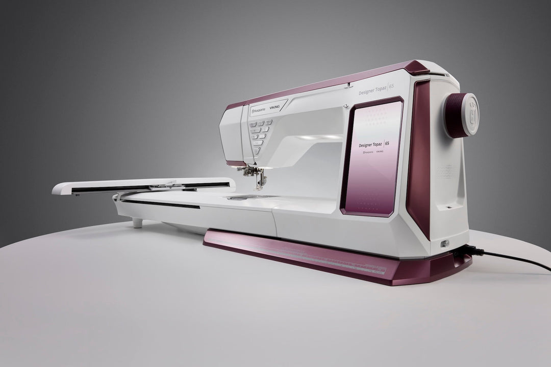 Husqvarna Viking Designer Topaz 65 Embroidery and Sewing - Maple Leaf Quilting Company Ltd.