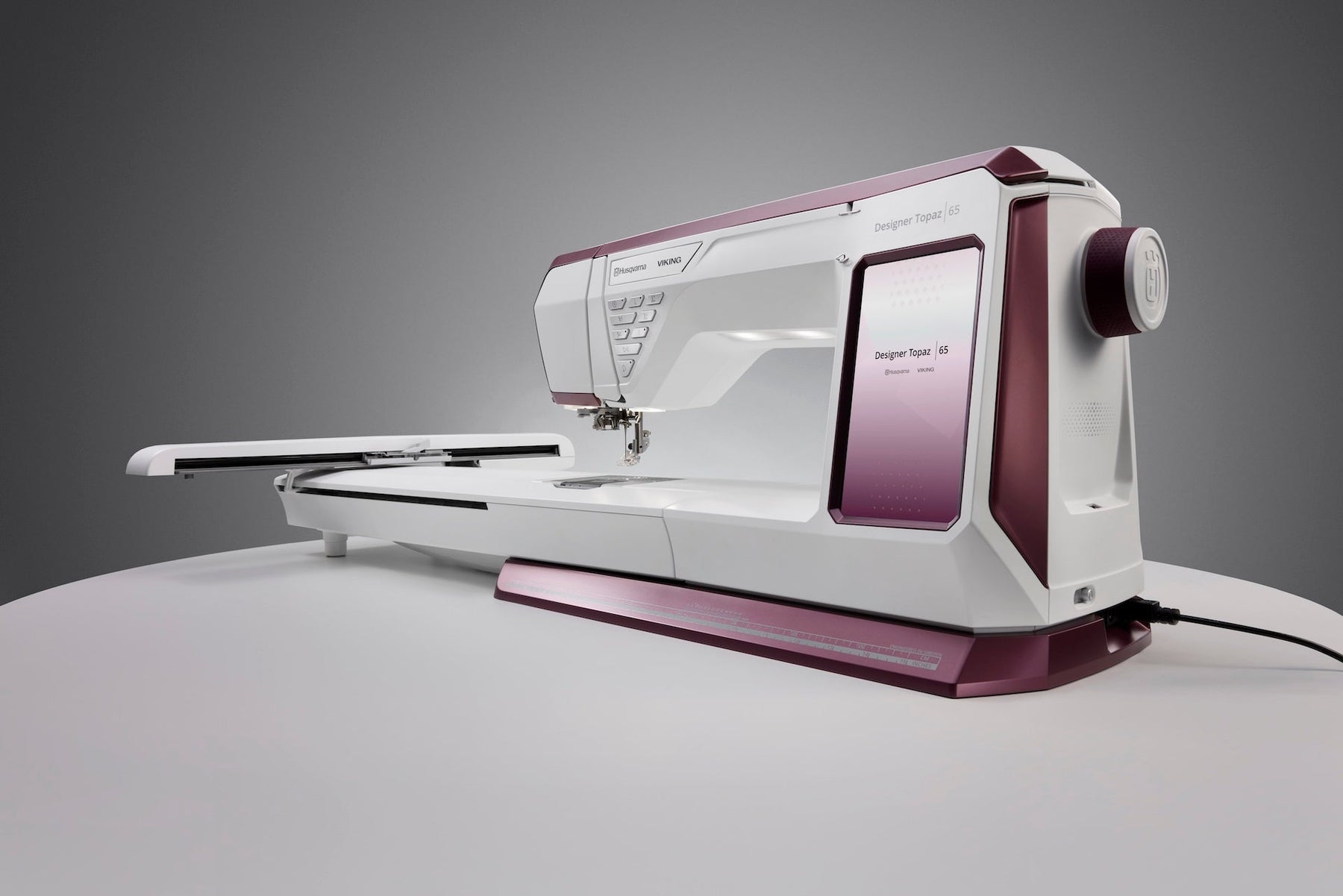 Husqvarna Viking Designer Topaz 65 Embroidery and Sewing - Maple ...