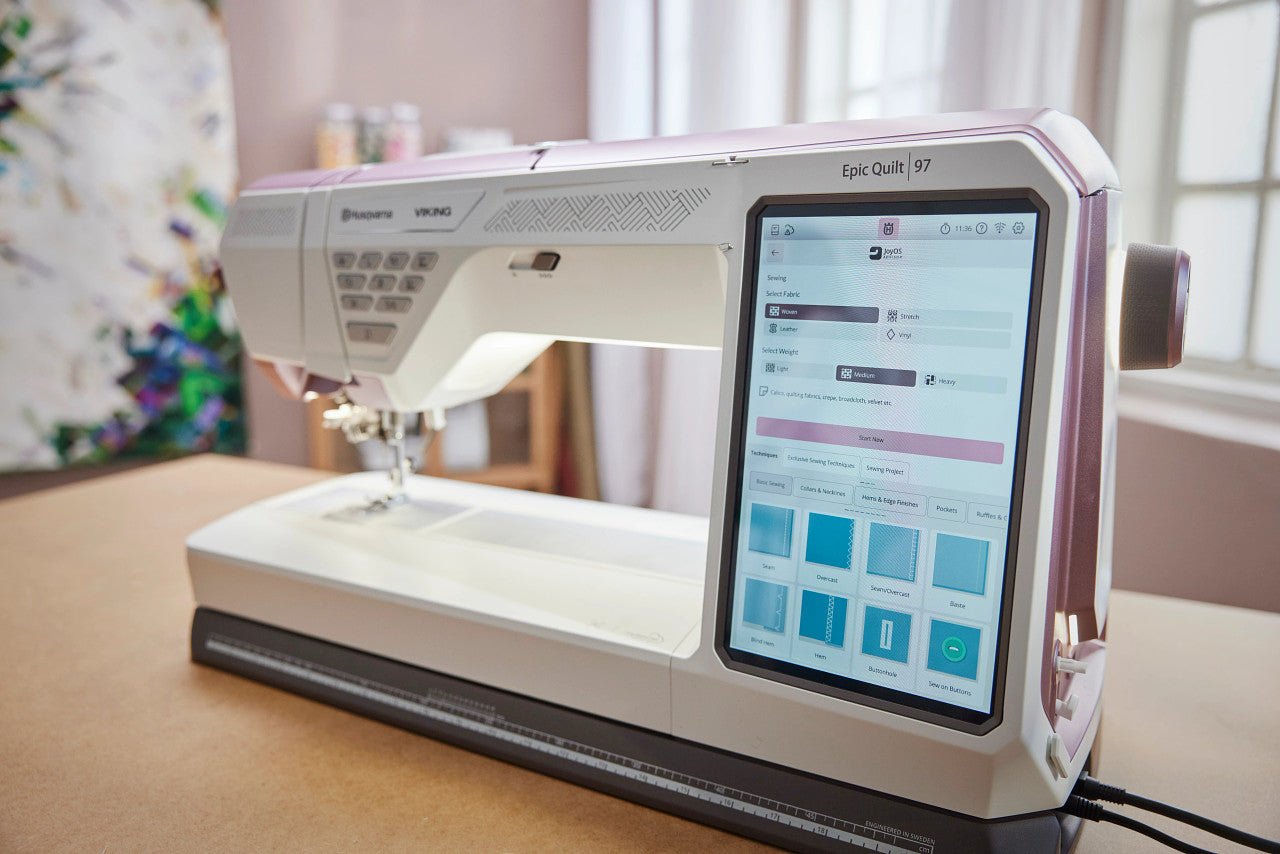 Husqvarna Viking Epic 97 Quilt - Maple Leaf Quilting Company Ltd