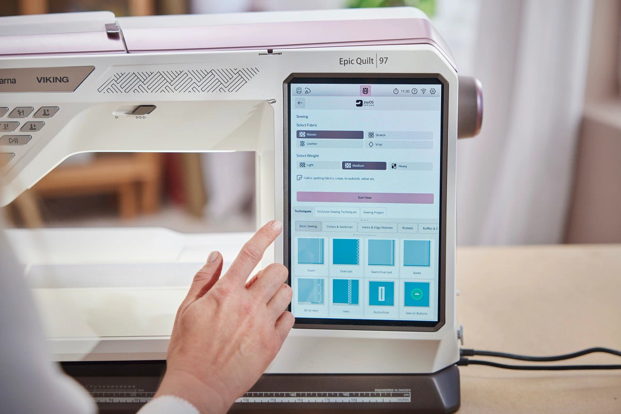 Husqvarna Viking Epic 97 Quilt - Maple Leaf Quilting Company Ltd