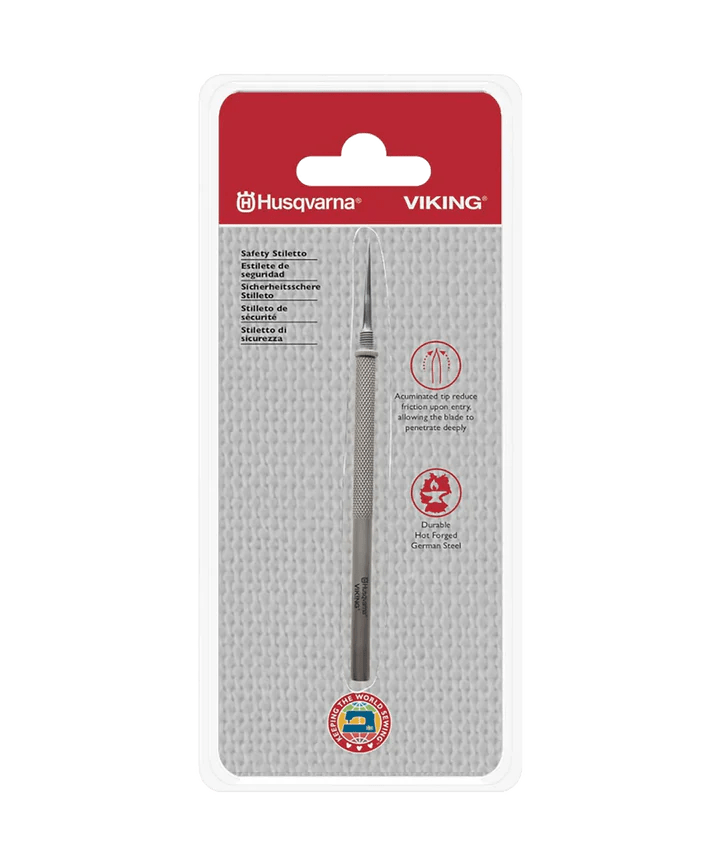 Husqvarna Viking Safety Stiletto - Maple Leaf Quilting Company Ltd.