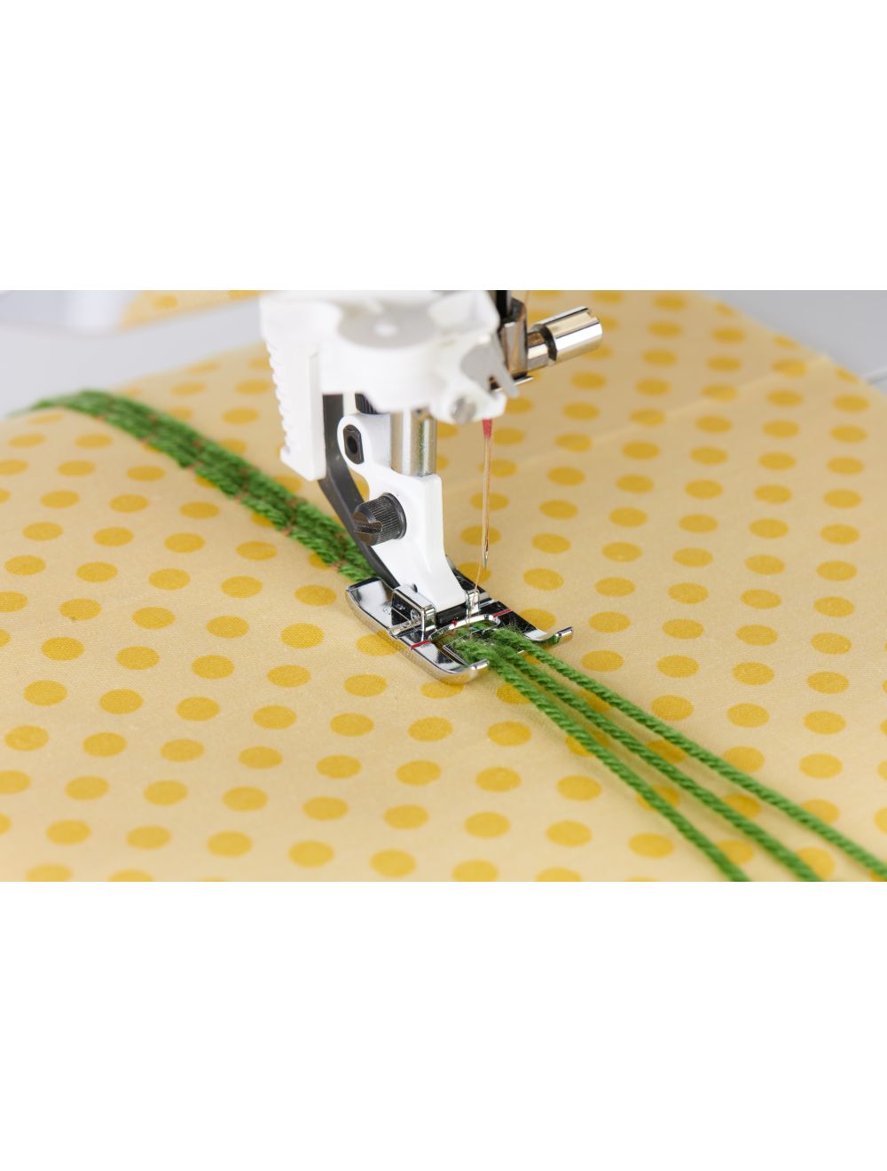 Husqvarna Viking Three Hole Yarn Foot for IDF System - Maple Leaf Quilting Company Ltd.