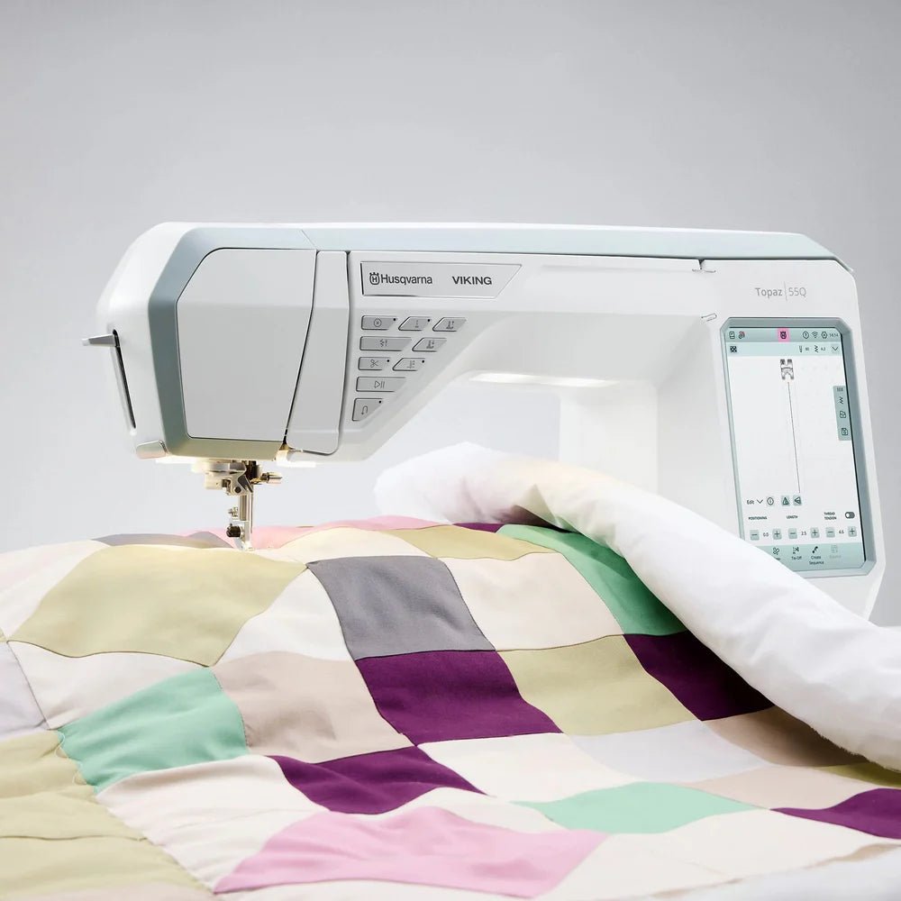 Husqvarna Viking Topaz 55 - Maple Leaf Quilting Company Ltd.