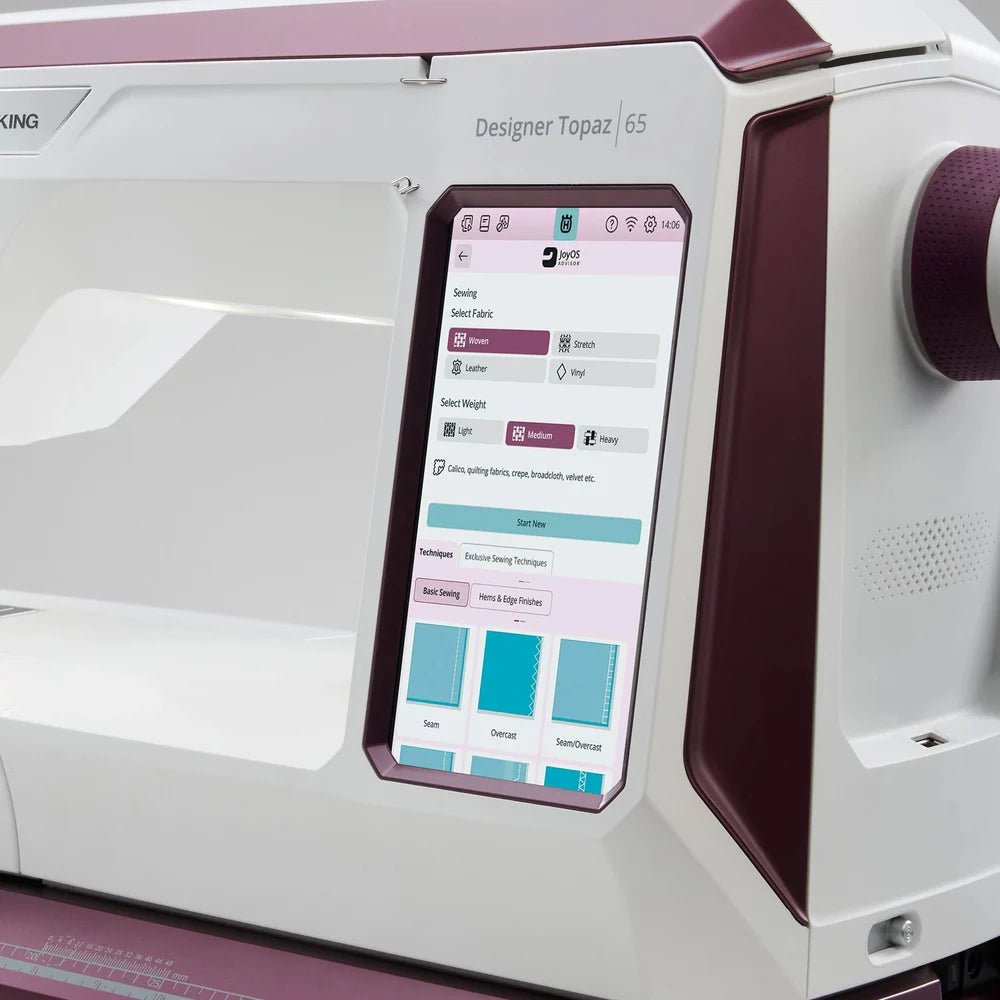 Husqvarna Viking Topaz 65 - Maple Leaf Quilting Company Ltd.