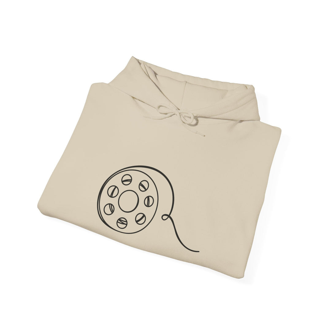 'I Like Big Bobbins Hoodie' - Funny Sewing Sweatshirt for Crafters - Maple Leaf Quilting Company Ltd.