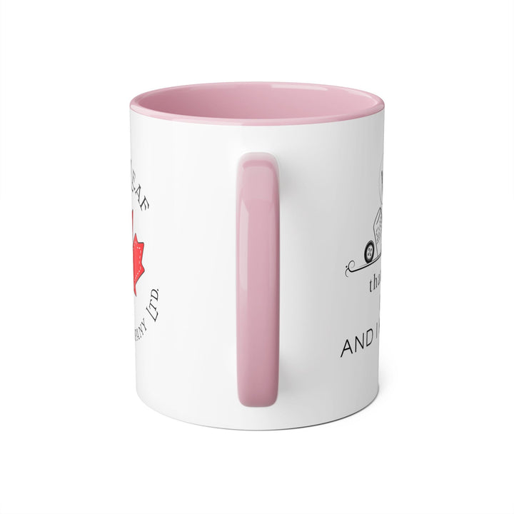 I Quilt and I Know Things - Accent Mugs, 11oz - Maple Leaf Quilting Company Ltd.