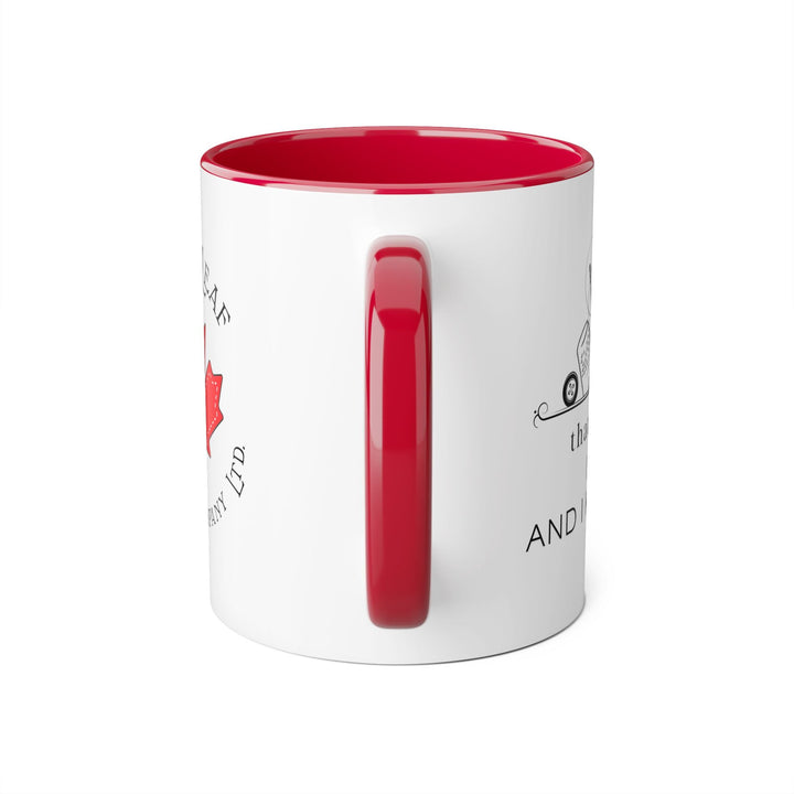 I Quilt and I Know Things - Accent Mugs, 11oz - Maple Leaf Quilting Company Ltd.