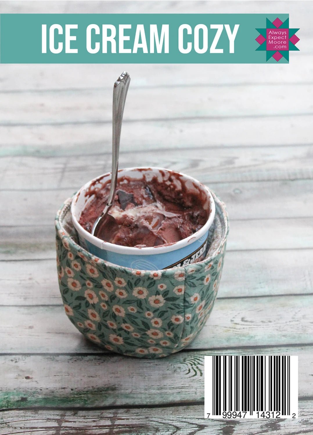 Ice Cream Cozy - Postcard Pattern (CM202123) - Maple Leaf Quilting Company Ltd.