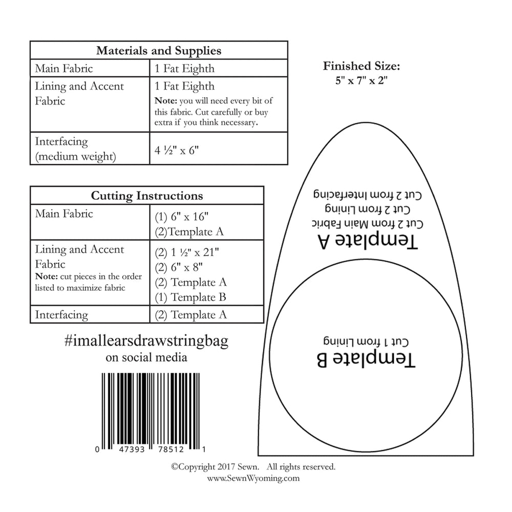 I'm All Ears (SITF175D) - Maple Leaf Quilting Company Ltd.
