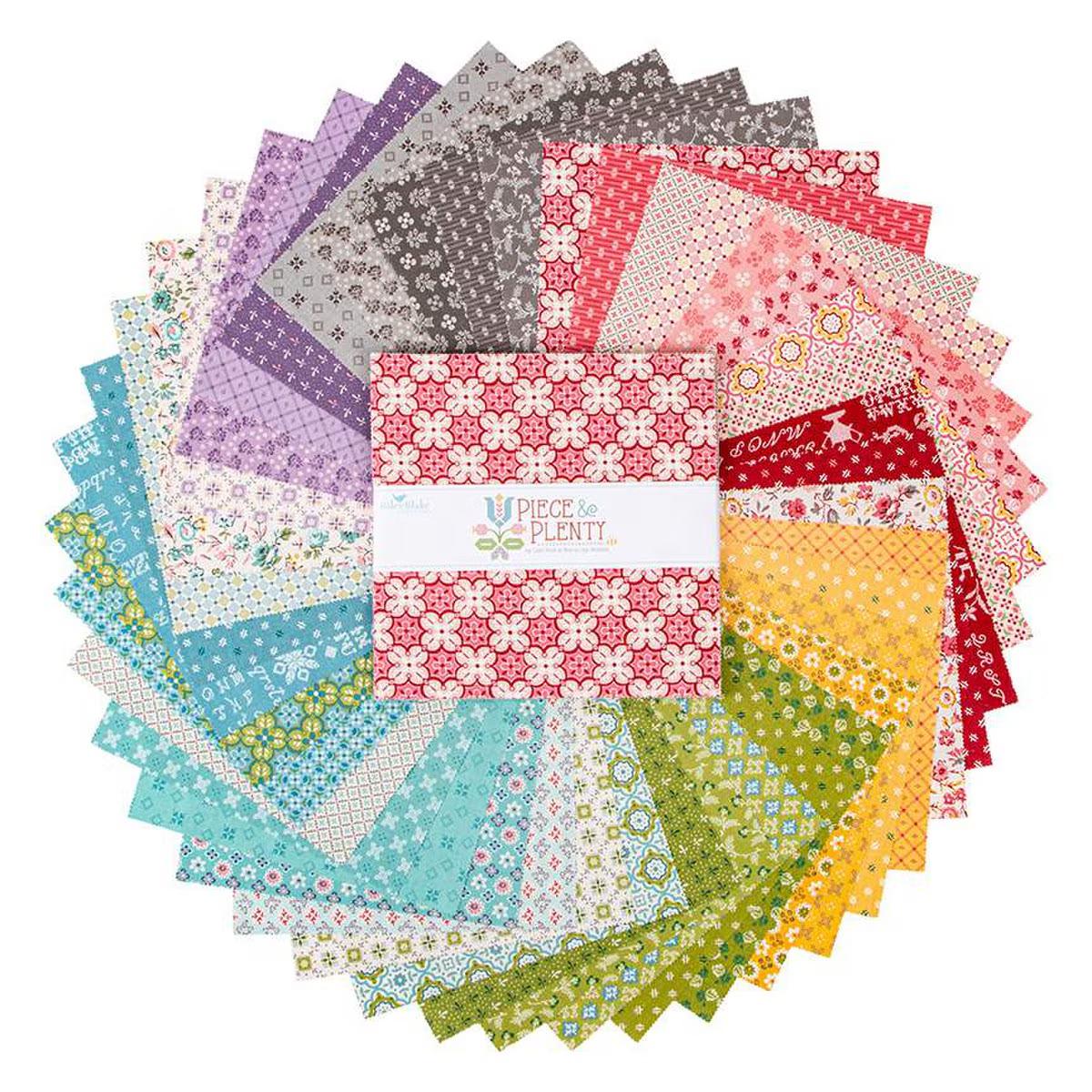 5in Squares Lori Holt - Piece & Plenty (42pcs/bundle)