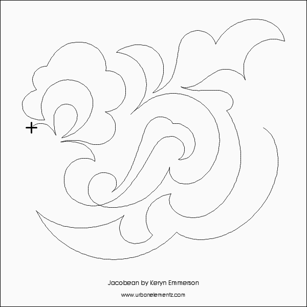 Jacobean  –  9” Paper Pantograph