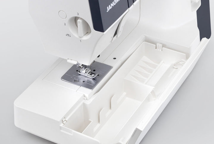 Janome 1522 - Available in Smokey Pink, Light Grey, Blue Grey - Maple Leaf Quilting Company Ltd.