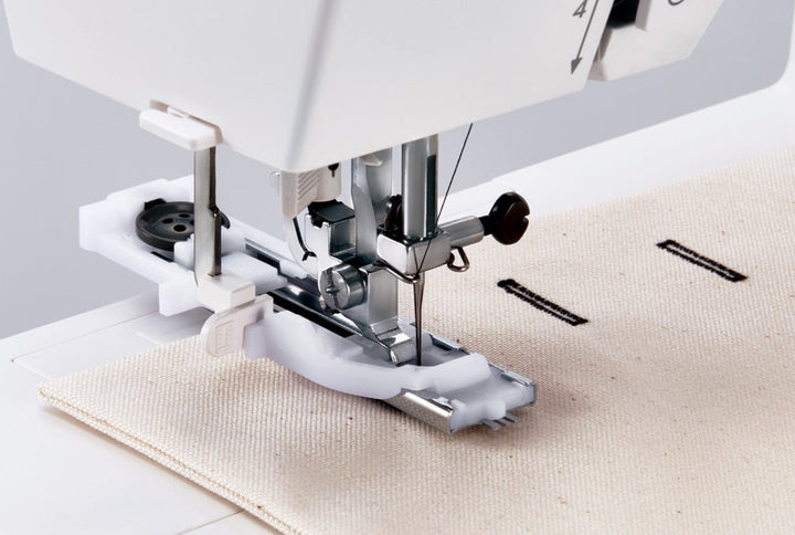Janome 1522 - Available in Smokey Pink, Light Grey, Blue Grey - Maple Leaf Quilting Company Ltd.