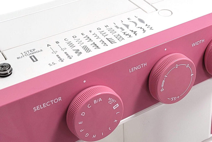 Janome 1522 - Available in Smokey Pink, Light Grey, Blue Grey - Maple Leaf Quilting Company Ltd.