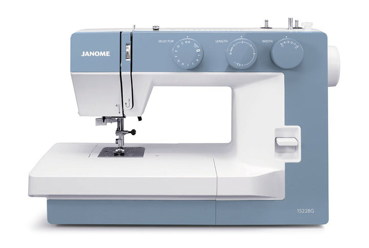 Janome 1522 - Available in Smokey Pink, Light Grey, Blue Grey - Maple Leaf Quilting Company Ltd.