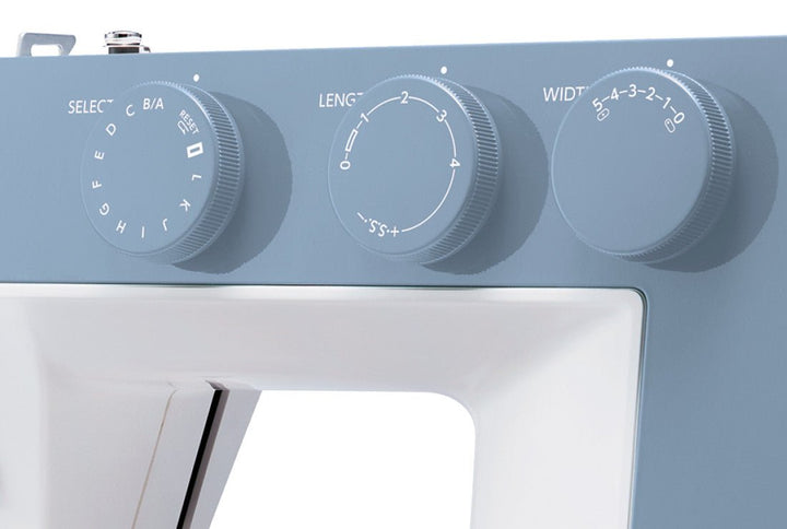 Janome 1522 - Available in Smokey Pink, Light Grey, Blue Grey - Maple Leaf Quilting Company Ltd.
