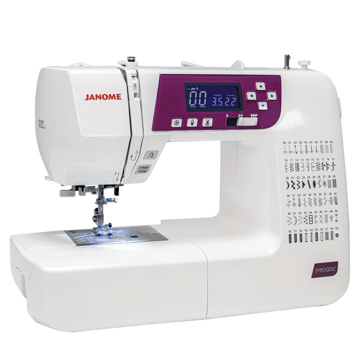 Janome 3160QDC - G Sewing and Quilting Machine - Maple Leaf Quilting Company Ltd.
