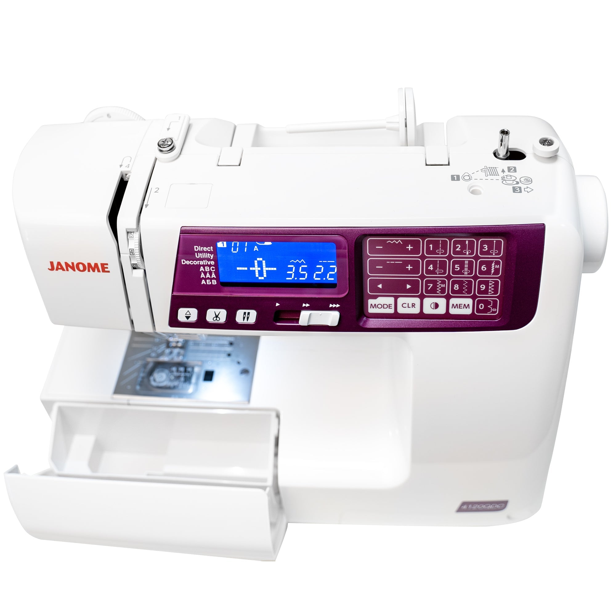 Janome 4120QDC - G Sewing and Quilting Machine - Maple Leaf Quilting Company Ltd.