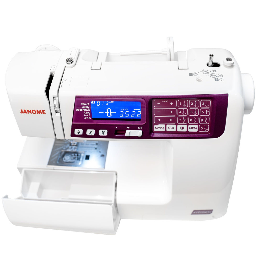 Janome 4120QDC - G Sewing and Quilting Machine - Maple Leaf Quilting Company Ltd.