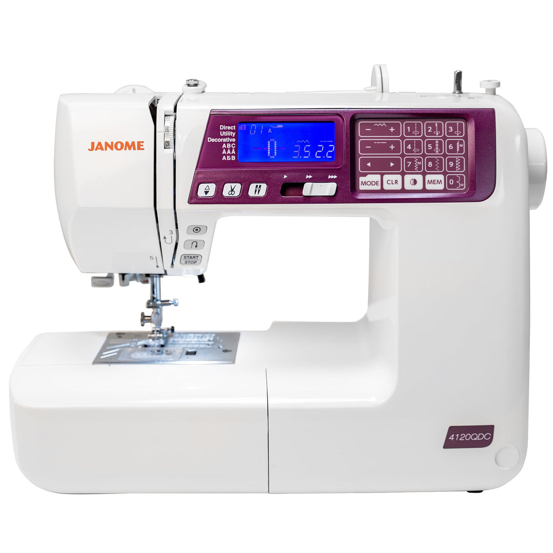 Janome 4120QDC - G Sewing and Quilting Machine - Maple Leaf Quilting Company Ltd.
