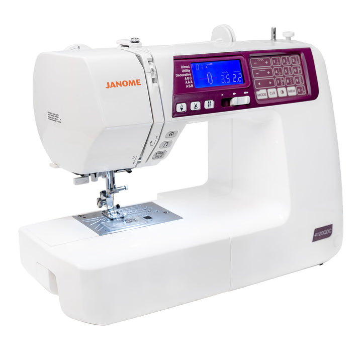 Janome 4120QDC - G Sewing and Quilting Machine - Maple Leaf Quilting Company Ltd.
