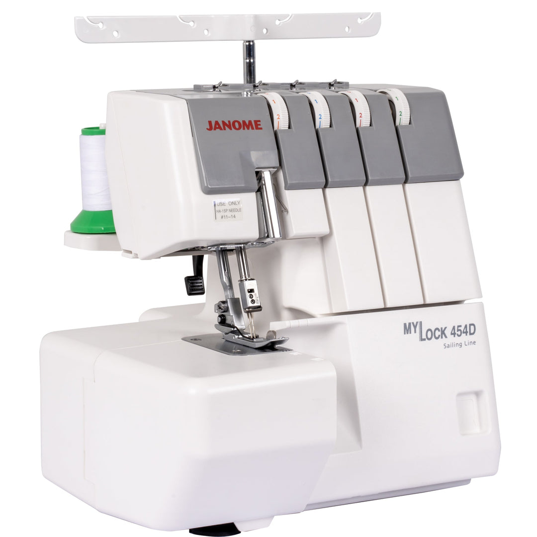 Janome 454D Sailing Line Serger - Maple Leaf Quilting Company Ltd.
