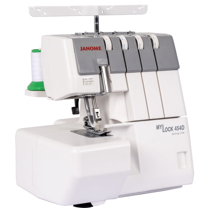 Janome 454D Sailing Line Serger - Maple Leaf Quilting Company Ltd.