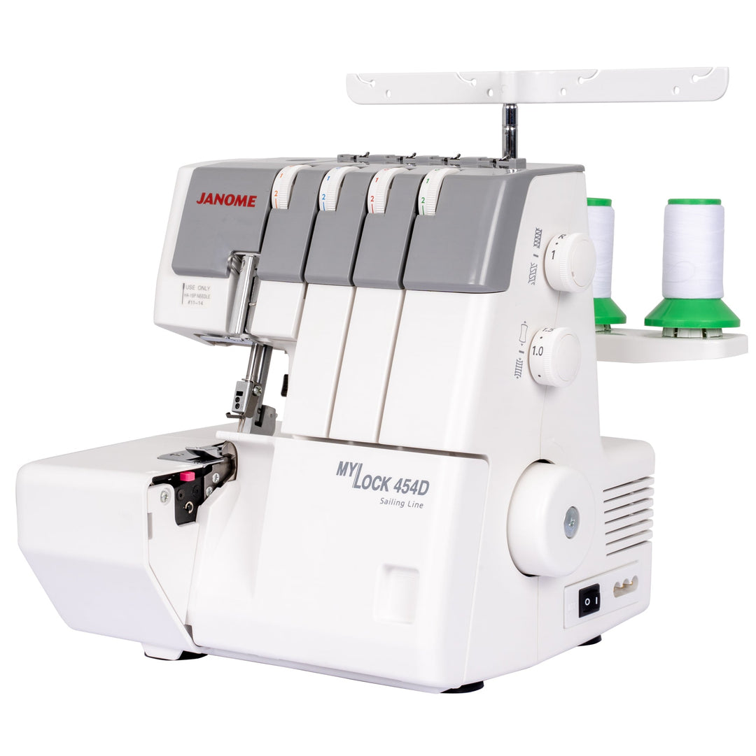 Janome 454D Sailing Line Serger - Maple Leaf Quilting Company Ltd.