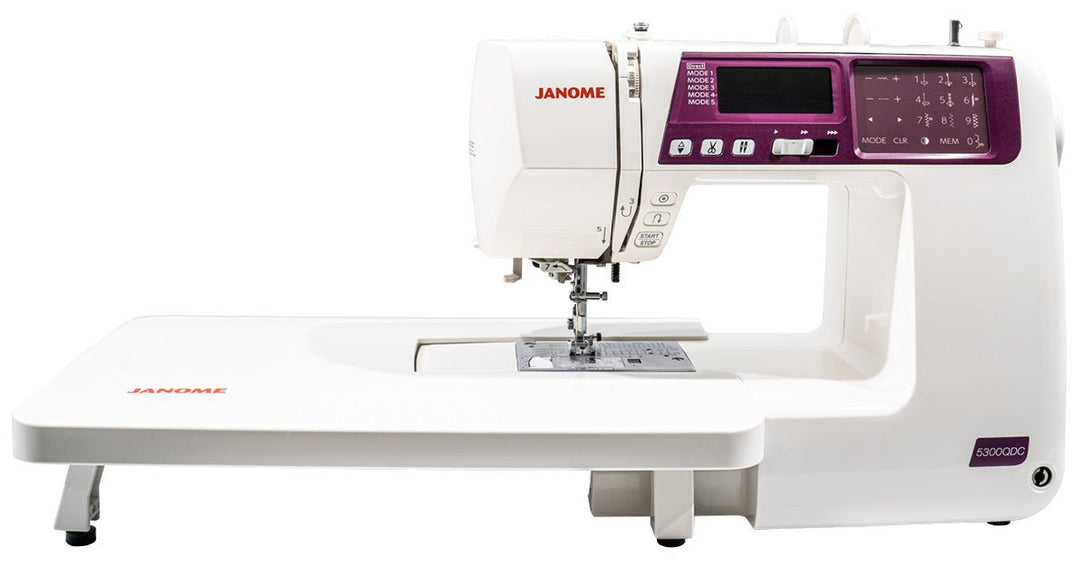 Janome 5300 QDC - G Sewing and Quilting Machine - Maple Leaf Quilting Company Ltd.