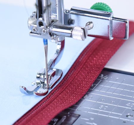 Janome Adjustable Screw On Zipper Foot - Maple Leaf Quilting Company Ltd.