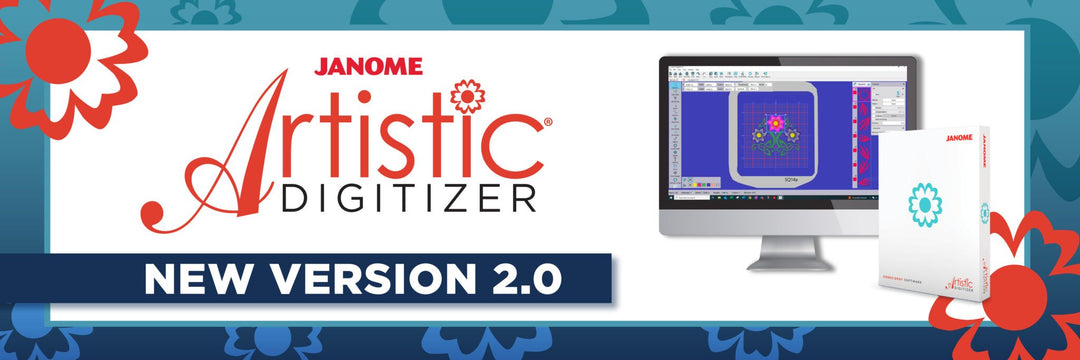 Janome Artistic Digitizer Jr. - Maple Leaf Quilting Company Ltd.