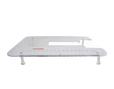 Janome Clear Acrylic Extension Table (QDC Models) - Maple Leaf Quilting Company Ltd.