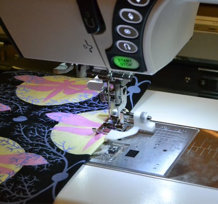 Janome Edge Guide Foot - Maple Leaf Quilting Company Ltd.