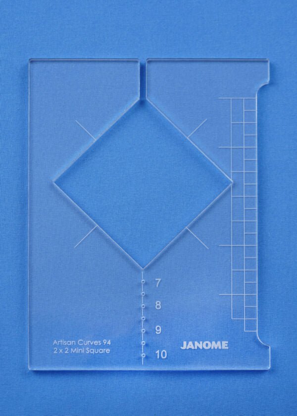 Janome Ruler Accessory Set Janome Edge - to - Edge Ruler Template Set (Low Shank) - Maple Leaf ...